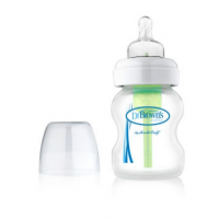 Dr.Brown's Natural Flow® Антиколиковая бутылочка с широким горлышком "Options", 150 мл., полипропилен