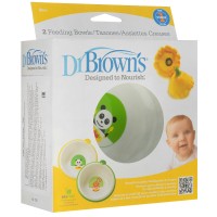 Набор детских тарелок "Dr. Brown's", диаметр 14 см, 2 шт