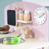 Детская игровая кухня с аксессуарами ROBA (розовый/натуральный)