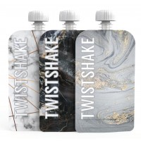 Набор многоразовых пакетов (3 шт) Twistshake для детского питания (Squeeze Bag) 220 мл. 4+