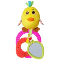 Chicco игрушка-погремушка "Птенчик" 3-24м