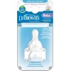 Dr. Brown's Соска для бутылочки с узким горлышком для густых жидкостей от 9 месяцев 2 шт, размер высота соски - 40, мм