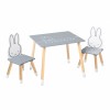 Комплект детской мебели Miffy: стол + 2 стульчика