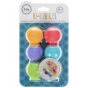Набор игрушек Happy Baby для ванной IQ-Bubbles 6 шт, размер 80 х 100 х 280, мм