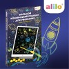 Большой космический планшет Alilo для рисования 13,5 дюймов со штампиками и стилусами 60176