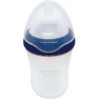 Mother-K силиконовая бутылочка Blueberry 260мл